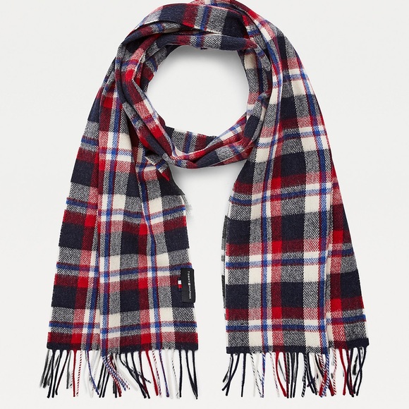 TOMMY HILFIGER Tartan Plaid Scarf - Picture 2 of 7